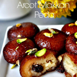 Arcot Makkan Peda Recipe under 30mins