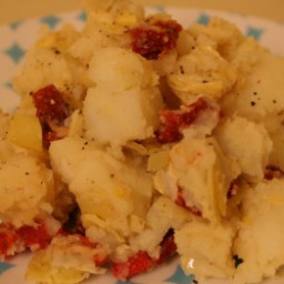 Artichoke-Potato Salad with Lemon Dressing