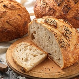 Artisan Sourdough Bread <i>made with a stiff starter</i>