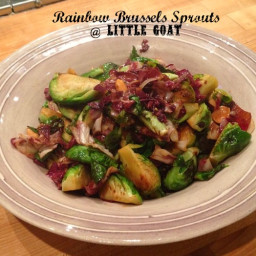 Asian Bacon Brussel Sprouts Girl and the Goat Style