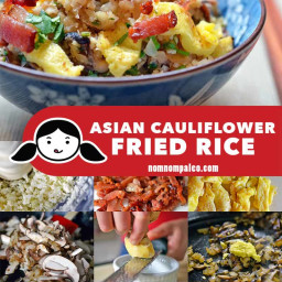 Asian Cauliflower Fried “Rice”
