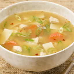 Asian Chicken Noodle Soup Meal Idea