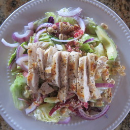Asian Chicken Salad with Cilantro Lime Dressing        