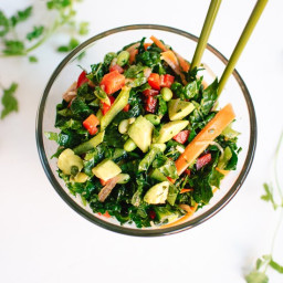 Asian Chopped Kale Salad Recipe