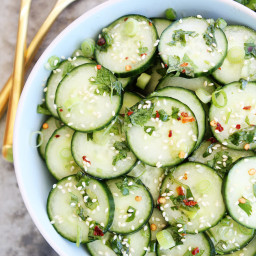Asian Cucumber Salad {So Cool}