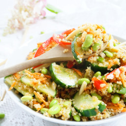 Asian Edamame & Quinoa Salad