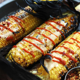 Asian Grilled Corn on the Cob