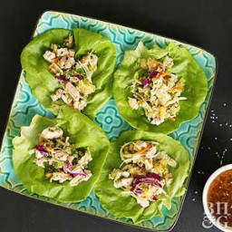 Asian Lettuce Wraps with Chicken