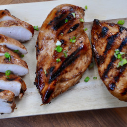 Asian Marinated Grilled Chicken Breast