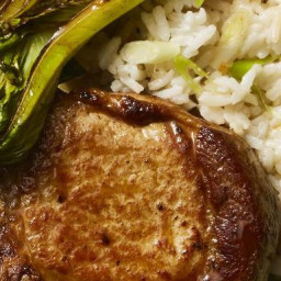 Asian Pork Chops with Coconut Rice