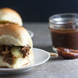 Asian Pulled Chicken Sliders