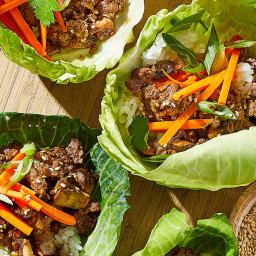 Asian-Style Ground Beef Cabbage Wraps