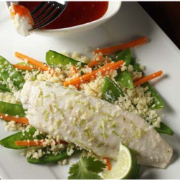 Asian-Style Tilapia with Couscous