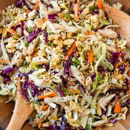 Asian Ramen-Chicken Chopped Salad