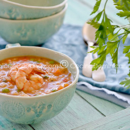 Asopao de Camarones Recipe (Shrimp and Rice Pottage)