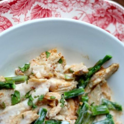 Asparagus Chicken Alfredo Recipe: Creamy Low Carb Indulgence