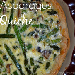 Asparagus Quiche