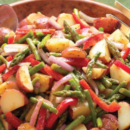 Asparagus, Red Pepper, and Potato Salad