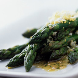 Asparagus with Tarragon Sherry Vinaigrette