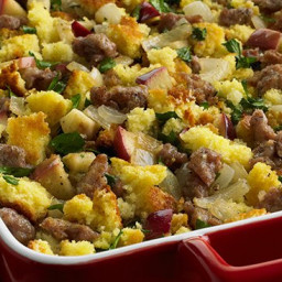 Aunt Gail’s Italian Sausage and Apple Lower Carb Stuffing
