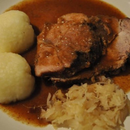 Authentic Schweinebraten German Pork Roast Bavarian Style