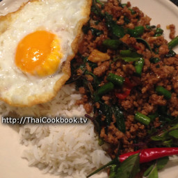 Authentic Thai Recipe for Stir Fried Pork with Basil