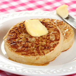 Authentic Traditional English Crumpets