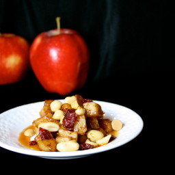 Autumn Apple Sauté with Caramel and Nuts