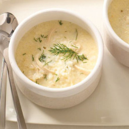 Avgolemono Chicken Soup with Rice