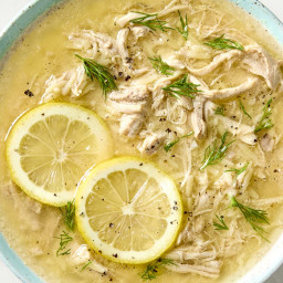 Avgolemono (Greek Lemon Chicken Soup)