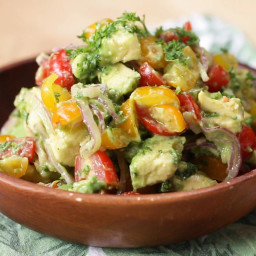 Avocado And Tomato Salad Recipe by Tasty