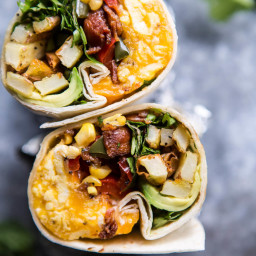 Avocado Breakfast Burrito