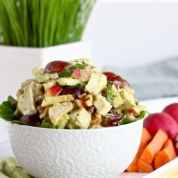 Avocado Chicken Waldorf Salad