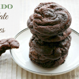 Avocado Chocolate Cookies