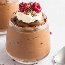 Avocado Chocolate Mousse In One Minute