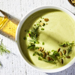 Avocado, Cucumber and Fennel Soup