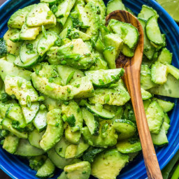 Avocado Cucumber Salad Recipe