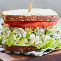 Avocado Egg Salad Sandwich 
