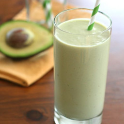 Avocado Green Tea Power Shake – Low Carb and Gluten-Free