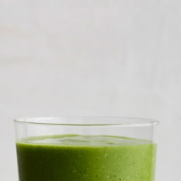 Avocado, Kale, Pineapple, and Coconut Smoothie