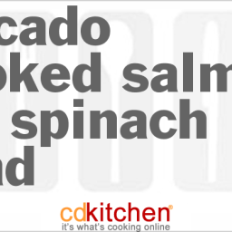 Avocado Smoked Salmon And Spinach Salad