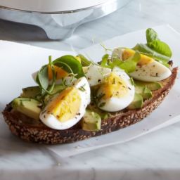Avocado Toast with Hard-Cooked Egg