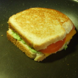 Avocado-Tomato Grilled Cheese Sandwich