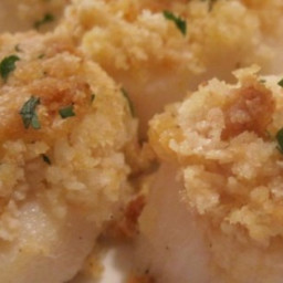 Awesome Baked Sea Scallops Recipe