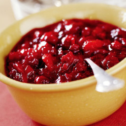 Awesome Cranberry Sauce with Apricots and Orange