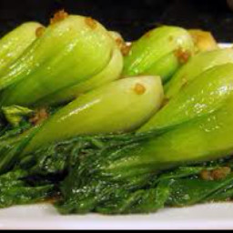 Baby Bok Choy or Chinese Greens with Oyster Sauce, Restaurant-style