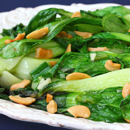 Baby Bok Choy with Cashews