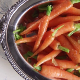 Baby Carrots with Sweet Ginger Butter