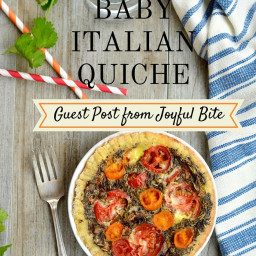 Baby Italian Quiche