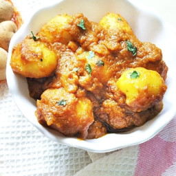 baby potato curry recipe for chapati roti rice